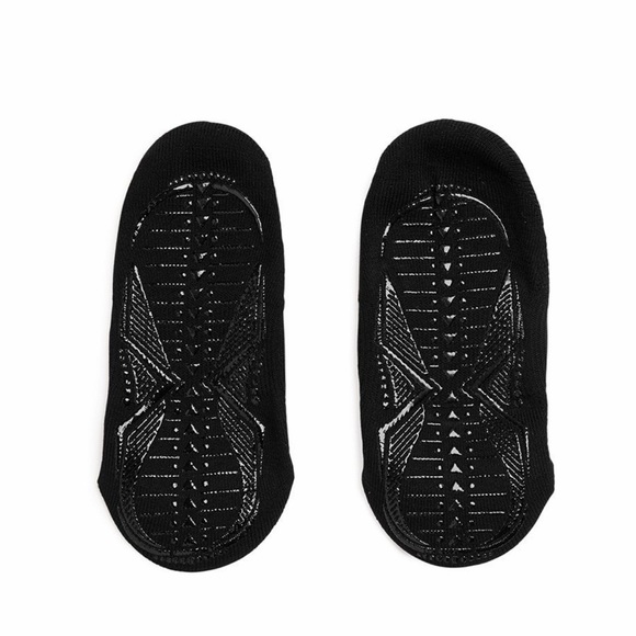 ALO Women's Pivot Barre Sock - Black size m/l (8/11.5) - Picture 3 of 5